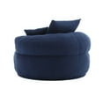 thumbnail image 5 of Bean Bag Chair COOLMORE Chenille Sponge single sofa,No Assembly Required,Fluffy Modern Sleeper Chair for Living room, Bedroom, Lounge and Projection Room,Lazy Sofa Chair, 5 of 10
