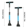 thumbnail image 4 of 27" Snow Brush and Ice Scraper for Car Windshield,Extendable Car Snow Brush with Squeegee & Ice Scraper,with Ergonomic Foam Grip for Cars,Trucks,SUVs, 4 of 5