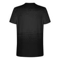 thumbnail image 2 of Short Sleeve T Shirts for Men Big & Tall M-5X Pullover Crewneck T-Shirts Plus Size Casual Slim Gradient Printed Athletic Workout Tees Tops, 2 of 5