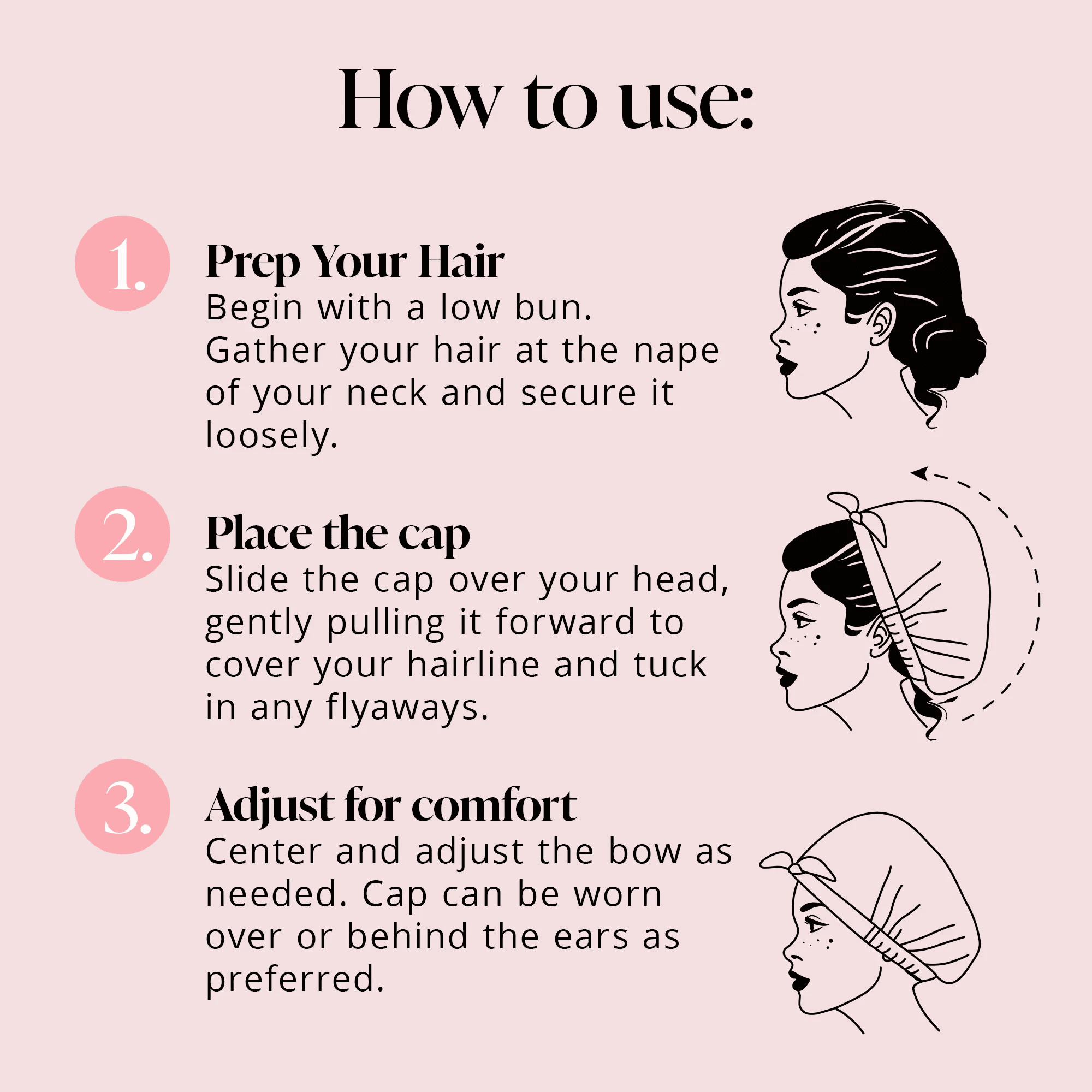 Cora Shower Cap