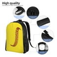 thumbnail image 4 of Carry On Backpack Softball Baseball Travel Laptop Backpack For Women Men Traveling Business Hiking Casual Gym, 4 of 7