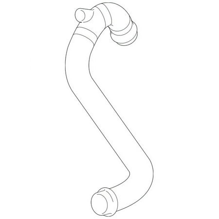 Genuine OE Mercedes-Benz Upper Hose - 211-501-37-82