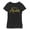 Black, variant on Girl's Aladdin Script Logo Graphic Tee White Small
