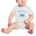 thumbnail image 2 of Everyone Loves a Nice San Marino Boy Baby Bodysuits Newborn Clothes (White, 0-3 Months), 2 of 5