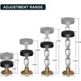 thumbnail image 3 of Adjustable Threaded Bed Frame Anti-shake Tool,headboard Stoppers, 3 of 3