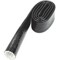 Allstar Performance ALL34295 Hose and Wire Sleeve - 7/8 in ID - 3 ft - Silicone/Fiberglass - Black - Each