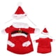 thumbnail image 5 of Universal Pet Dog Cat Santa Claus Estilo Algodón Ropa Cómoda Ropa con SombreroRED M, 5 of 5