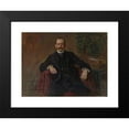 thumbnail image 2 of Gustaw Pillati 14x11 Black Modern Framed Museum Art Print Titled - Portrait of Łukasz Dobrzański (1904), 2 of 5