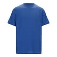 thumbnail image 7 of ZZHZGZ Mens 4Th of July Shirt Men T Shirts Pack Men's T Shirt High End Mesh Ice Silk Breathable Short Sleeve Round Neck Summer Solid Color T Shirt Xxxl, 7 of 7