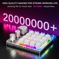 thumbnail image 3 of USB Mini 16Key Mechanical Programmable Gaming Keyboard, Portable One Handed Mechanical with LED Lighting and 3 Adjustable Knobs,  Keyboard for PC Gamer, 3 of 7