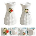 thumbnail image 3 of 2pcs Home Platic Vase Decor Wedding Vase Decor Desktop Photo Prop(Random Style), 3 of 8