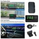 thumbnail image 4 of sweethay Botón HUD del coche Operación Velocímetro Odómetro Camión Tiempo de conducción Distancia Head up Display Advertencia de velocidad Alarma de Paneles de instrumentos para automóviles sweethay VI015900-00B, 4 of 6