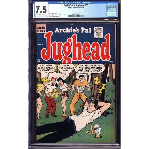 Archie's Pal Jughead #53 - CGC 7.5 Comic Book