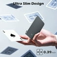 thumbnail image 5 of Magnetic Wireless Power Bank,5000mAh Ultra-Slim Portable Charger with 20W PD Fast Charging,USB-C Phone Battery Pack Compatible with iPhone 17/17e/16/15/14/13/12 Pro Max & Android-Black, 5 of 13
