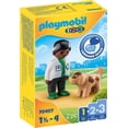 thumbnail image 1 of Playmobil - 1.2.3 Veterinario Con Perro, 1 of 3