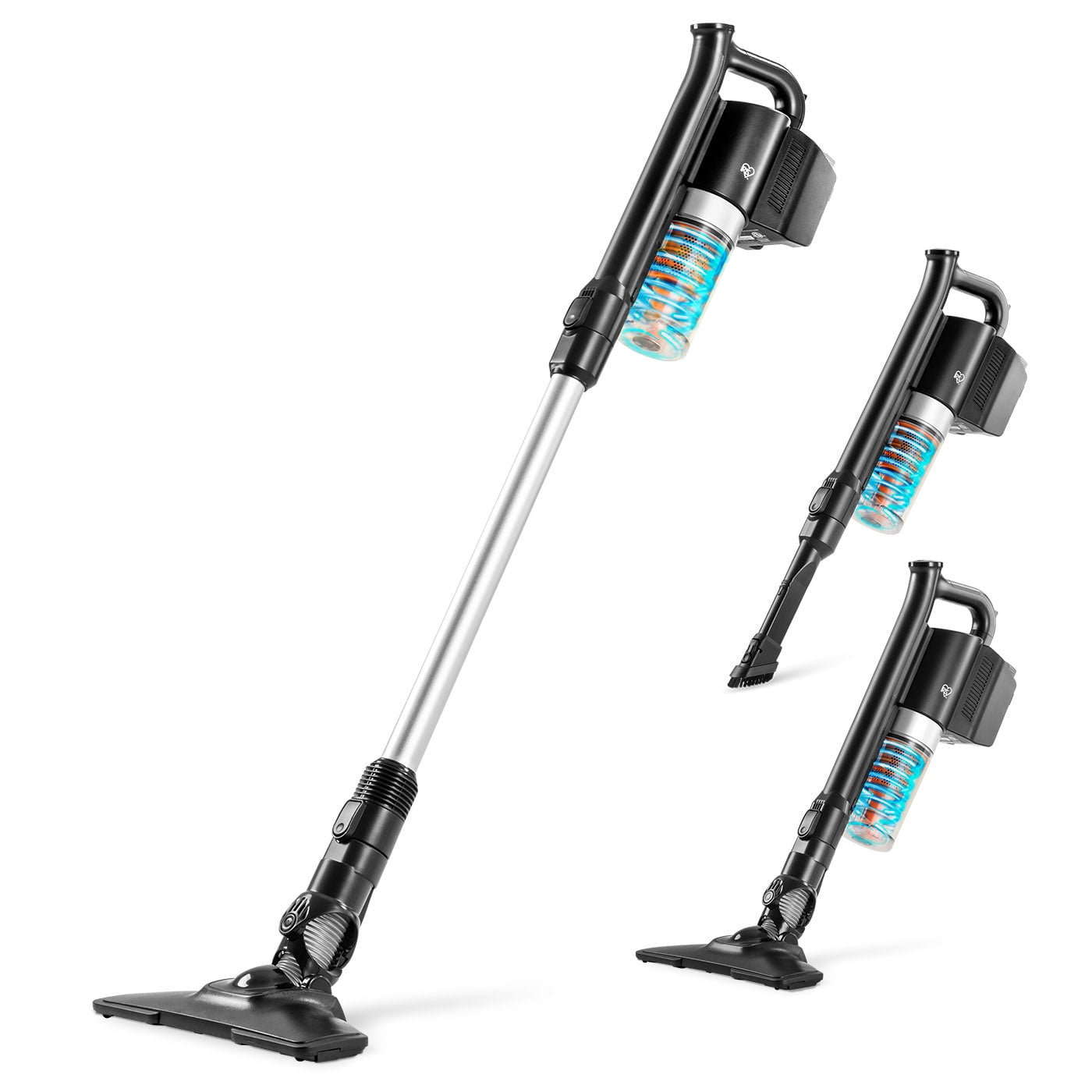 Iris Usa Rechargeable Cordless Stick Vacuum Cleaner, Cyclone Suction Vacuum  With Washable Dust Cup : Target