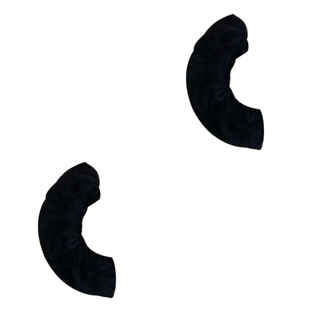 Minnieouse Paquete de 2 fundas para patines de hielo, protector de zapatos de ruedas, Unisex, portátil, para interior y exterior, protector de patinaje Negro 2piezas Minnieouse CBP497612