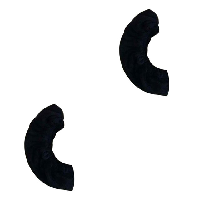 Qarigey Paquete de 2 fundas para patines de hielo, protector de zapatos de ruedas, Unisex, portátil, para interior y exterior, protector de patinaje Negro 2piezas Qarigey CBP497612