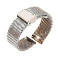 thumbnail image 3 of 18mm 20mm 22mm 24mm Universal Milanese Watchband Quick Release Watch Band Mesh Stainless Steel Strap Wrist Belt Bracelet Black,hw, 3 of 5