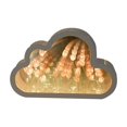 thumbnail image 4 of Espejo con forma de nube de tulipán creativo y hecho a mano, luz de noche, regalo práctico para novias, adornos de plástico hechos a mano, 4 of 5