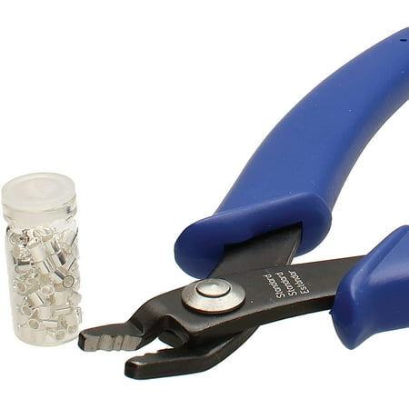 

Crimping Set – Crimping Pliers 5 Inches Long (127mm) 100 2x2 Crimp Tubes