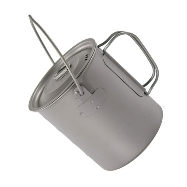 Sonducket Taza para acampar al aire libre, portátil para senderismo, pesca, Picnic, barbacoa, jarra, Camper, taza para cocinar, utensilios de Kits de desorden para acampar 900ml Sonducket OD027648-01B