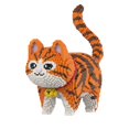 thumbnail image 1 of HONLANCH Animal Orange Striped Bell Cat Micro Building Blocks Setï¼?8000PCSï¼? Gift for Adult and Kid, 1 of 5