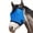 Blue, variant on YIFAEUX Horse Fly Face Guard Half Face UV Protection Cover from Summer Insect Pest Adjustable Breathable Mesh Coverage for Horse
