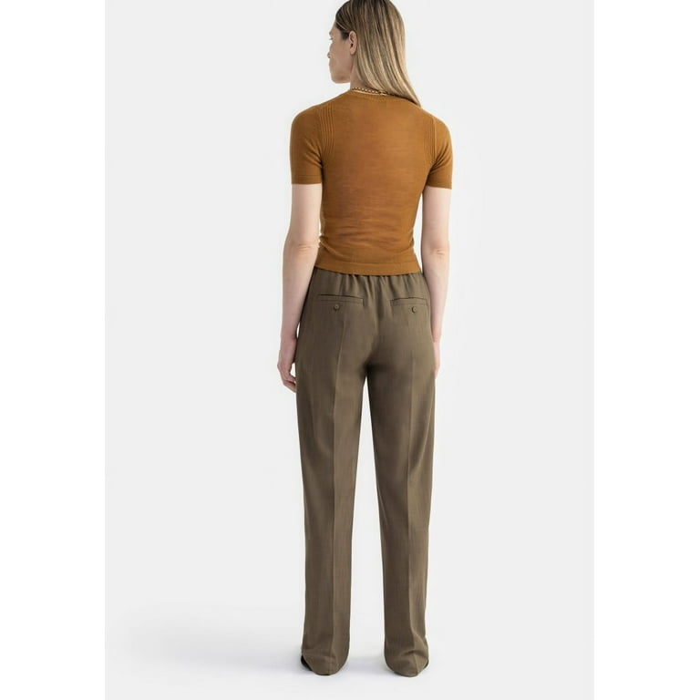 Aeron Woman Aura - Suiting Pants Green Sizes standard XXXS