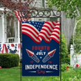 thumbnail image 4 of 4th of July Qwtwty Outdoor Flag Garden Flag Double Sided USA Flag USA 4th July Independence Day Home Farmhouses Decor 12x18 Inch, 4 of 6