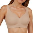 thumbnail image 2 of Womens Wireless Jelly Bra Plus Size Supportive Seamless Bras Full Coverage Push Up Comfortable No Underwire Tshirt Bras, 2 of 4