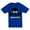 Blue, variant on Kids Ninja Tee- Dress Your Ninja in Cool Gear Size 8