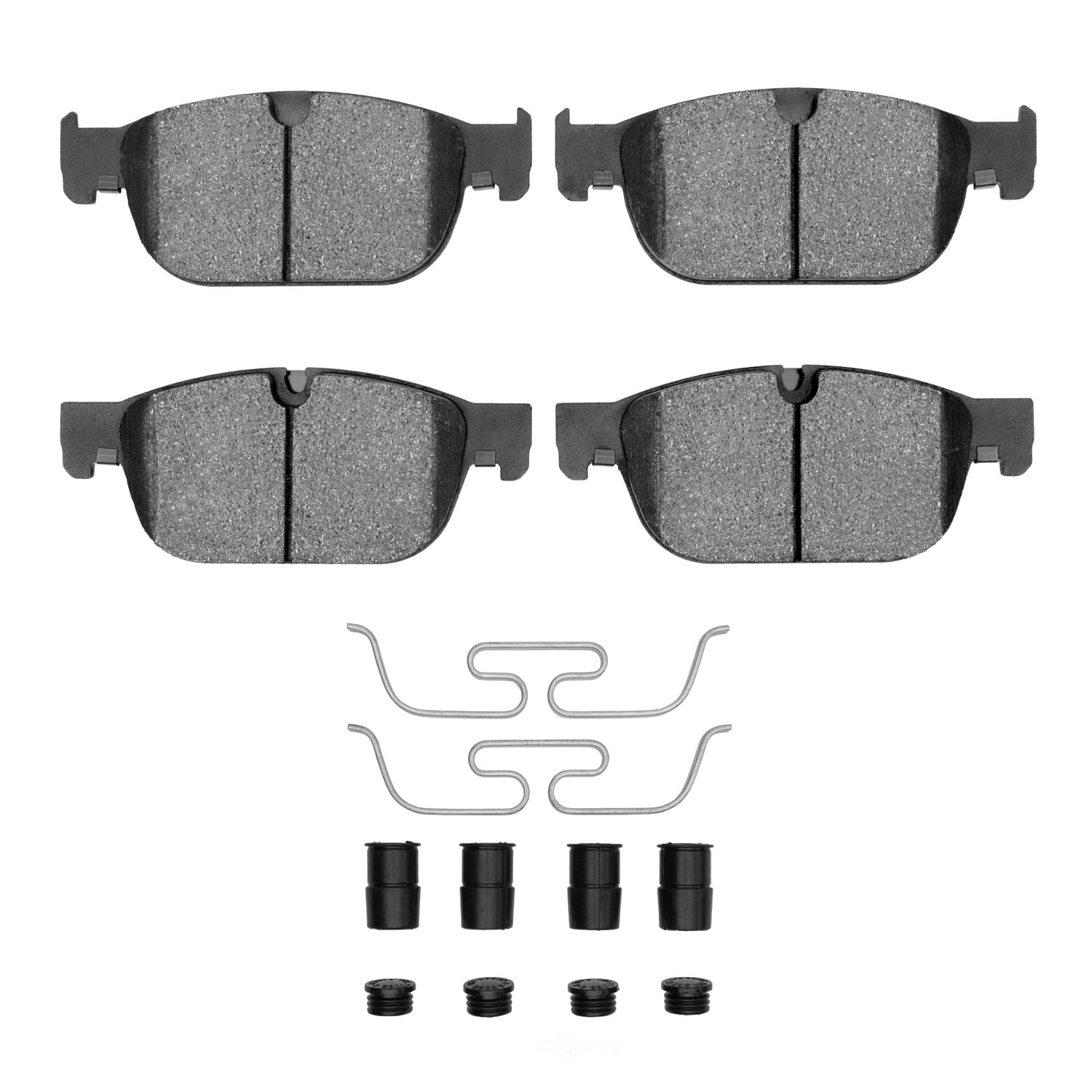 Dynamic Friction Company 1552-1865-01 DFC 5000 Advanced Brake Pads - Ceramic and Hardware Kit - OE