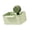 Green, variant on Strong Suction Base Kitchen Strainer with Rotating Basket for Secure Placement Easy Maintenance and Multi Purpose Use.