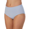 thumbnail image 6 of Carole Hochman Women's Multicolor 5-Pack Full Coverage Seamless Soft Brief Panties (Blue, S, 621210), 6 of 8