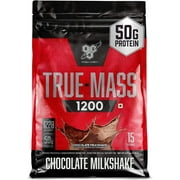BSN, True-Mass 1200, 50g Protein Powder, Chocolate Milkshake, 10.38 lb