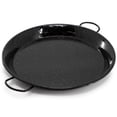 thumbnail image 2 of Oster Castillo 15 Inch Enameled Steel Paella Pan in Speckled Black, 2 of 5