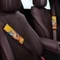 thumbnail image 3 of Chririnla Colorful Wo Car Seat Belt Pads 2-Pack Seat Belt Shoulder Pad Soft Non-Slip Suitable for Van Sedan, 3 of 8