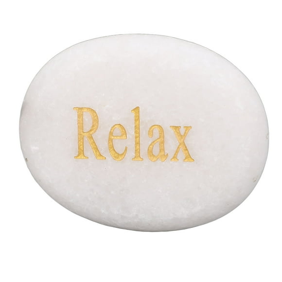 Inspirational Marble Stone Engraved Letters with Exquisite Craftsmanship Unique Present for Friends Family Teachers