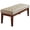 Vanilla Cream, variant on Elle Decor Claire Tufted Bench in Vanilla Cream