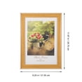 thumbnail image 4 of KAKOWELY Creative Glass Photo Frame for Home Light Brown Compact Size Desktop Display Container,12.99"X9.45"X0.59", 4 of 5