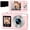 Pink, variant on Lerpwige Stylish 4K Selfie Camera With 4800W And Multiple Mode Digital Camera For Everyday Travel Use