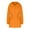 Orange, variant on Wancir Women's Lightweight Waterproof Hooded Softshell Rain Jacket, Warm Windbreaker Long Coat