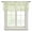 Green, variant on Spring Tan Cobweb Sheer Curtains Valances for Windows Abstract Minimalist Farmhouse Lines Chiffon Kitchen Valances for Cafe, Voile Window Treatments Curtains for Living Room Bedroom, 42"x18"