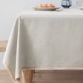 thumbnail image 2 of Lace tablecloth, rectangular farmhouse tablecloth decorated with woven tablecloth-grey, 2 of 6