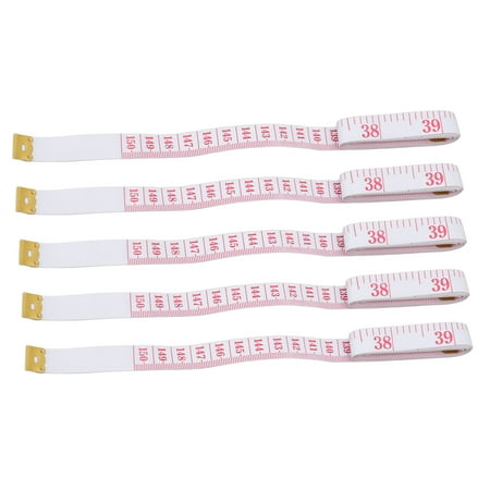 

Zaqw Cloth Tape Measure Soft Tape Measure 20Pcs Body Measuring Tape Durable Plastic 150cm 60in Long Accurate Flexible Cloth Tape Measure For Sewing Tailoring Body