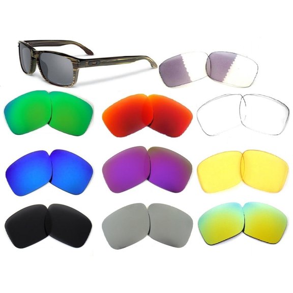 10 Color Pairs Galaxy Replacement Lenses For Oakley Holbrook Polarized (10 Colors Pairs)