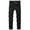 Black, variant on EGNMCR Jeans for Men, Men's Elastic Waist Loose Fit Denim Pants, Mens Pull On Jeans Men Zipper Closure Solid Washed Stretch Casual Trousers Trousers Men Pants