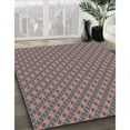 thumbnail image 3 of Ahgly Company Machine Washable Indoor Square Transitional Dark Raspberry Purple Area Rugs, 10' Square, 3 of 7