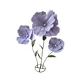 thumbnail image 4 of Flores gigantes para decoración de bodas, guirnaldas florales artificiales enormes y decorativas para fiestas de cumpleaños, ceremonias y decoración Púrpura, 4 of 8